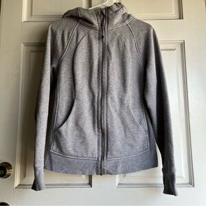 Gray Zip-Up Lululemon Hoodie